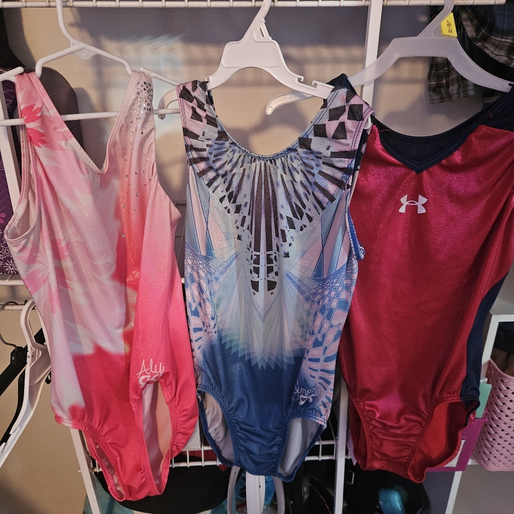 AS Gymnastics Leotards- Lot of 3
